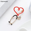 Medical Medicine Brooch Pin Stethoscope