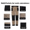 Work Pants For Men Multifunctional Work Trousers Workwear Pants With Reflective Tapes