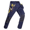 Multi-Pocket Work Pants Fashionable Wear-Resistant 3-Needle Stitching Dirt-Resistant Large Size High-Quality Work Clothing