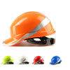 Protective Safety Helmet Hard Hat Construction Safety Work Cap Equipment Helmet Adjustable With Phosphor Stripe Protect Helmets