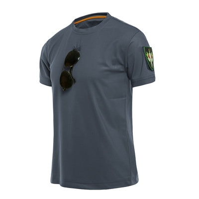 Short Sleeves Breathable Round Neck Guard T-Shirts