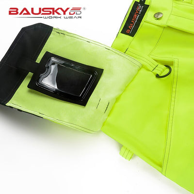 Hi vis tool pocket pant functional safety workwear work trousers