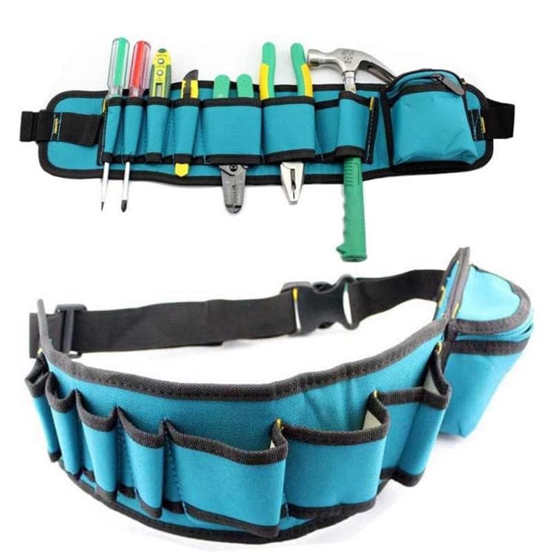 Multi-pocket Electrician Tool Bag Waist Pouch Belts