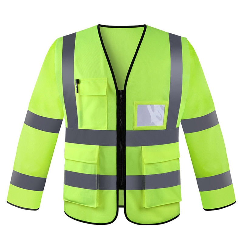 Safety Reflective Vest for Construction Workers