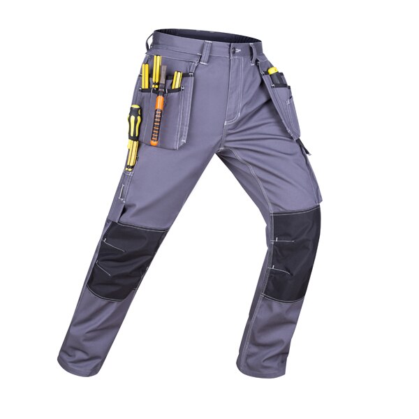 Multi-Pocket Work Pants Fashionable Wear-Resistant 3-Needle Stitching Dirt-Resistant Large Size High-Quality Work Clothing