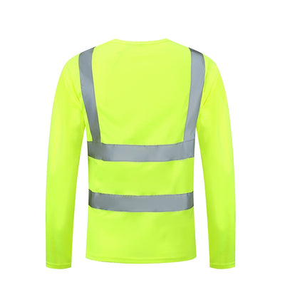 Fluorescent High Visibility Safety Work Shirt