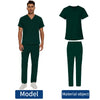 Men's Scrubs Medical Uniform Lab Set