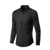 Luxurious Solid Color Long sleeves Shirts