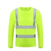 Fluorescent High Visibility Safety Work Shirt