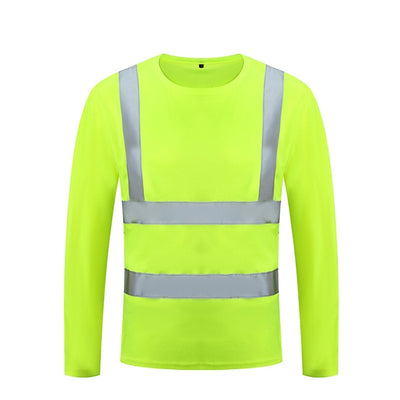 Fluorescent High Visibility Safety Work Shirt