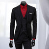 3 Pcs/Set Business Blazer Vest Pants