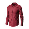 Luxurious Solid Color Long sleeves Shirts