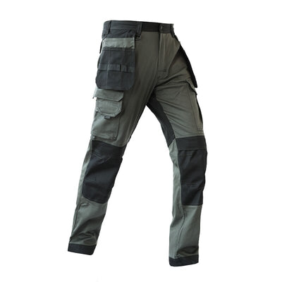 Work Pants For Men Multifunctional Work Trousers Workwear Pants With Reflective Tapes