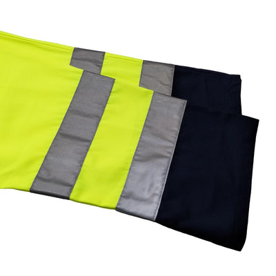 High Visibility Reflective Pants hi vis Functional Pockets Wear-resistance Safety Trousers Work Pants for Men Cargo Pants