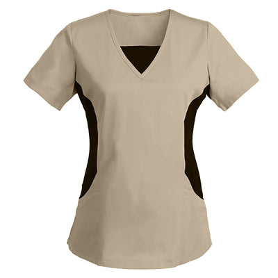 Short Sleeves V-Neck Casual Nursing Shirts