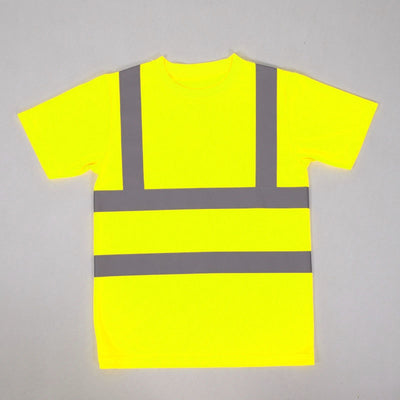 Fluorescent High Visibility Safety Work Shirt