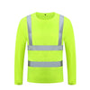 Fluorescent High Visibility Safety Work Shirt