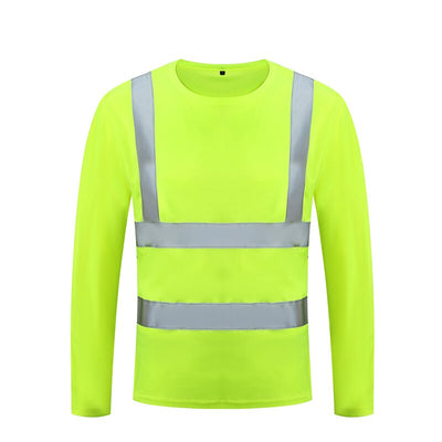 Fluorescent High Visibility Safety Work Shirt