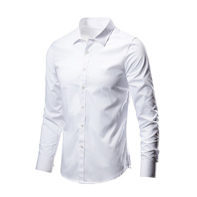 Luxurious Solid Color Long sleeves Shirts