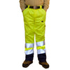 High Visibility Reflective Pants hi vis Functional Pockets Wear-resistance Safety Trousers Work Pants for Men Cargo Pants