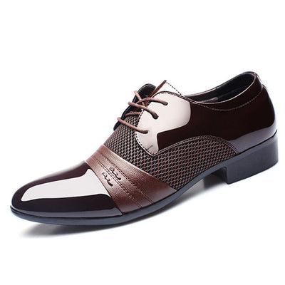 Luxury Brand Men's Business Flats Shoes