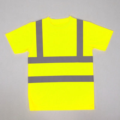 Fluorescent High Visibility Safety Work Shirt