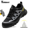 Safety Shoes Men Safety Boots Anti-smash Anti-puncture Work Shoes Sneakers Shoes Male Work Boot Indestructible